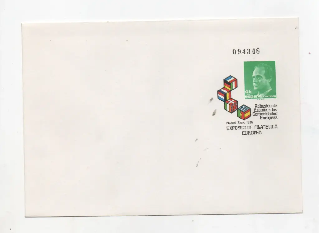 1986 Nº3 EXPOSICION FILATELICA EUROPA