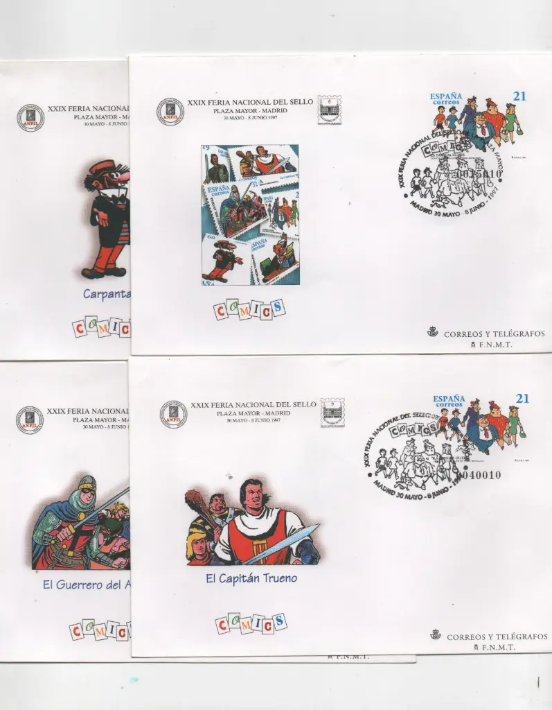 1997 Nº41 FERIA NACIONAL DEL SELLO MATASELLADOS