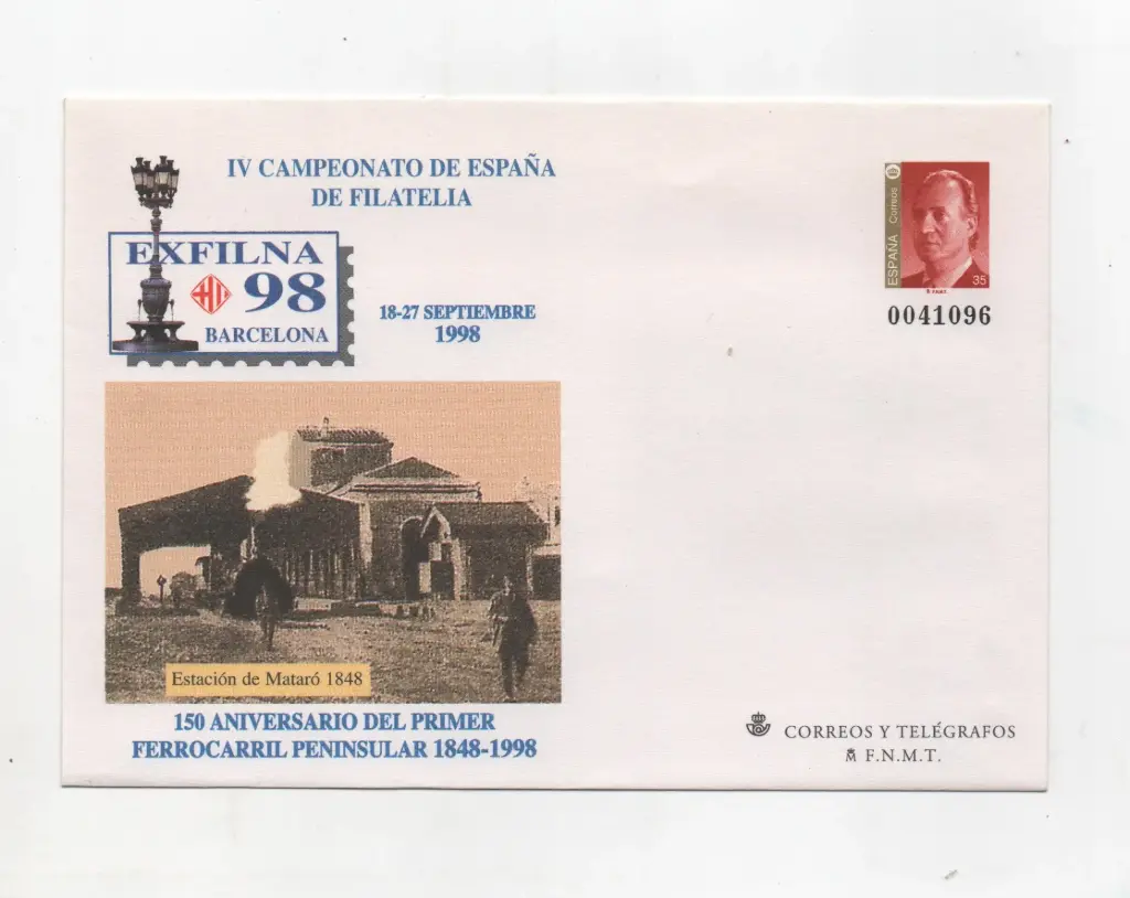 1998 Nº48 150 ANV.PRIMER FERROCARRIL