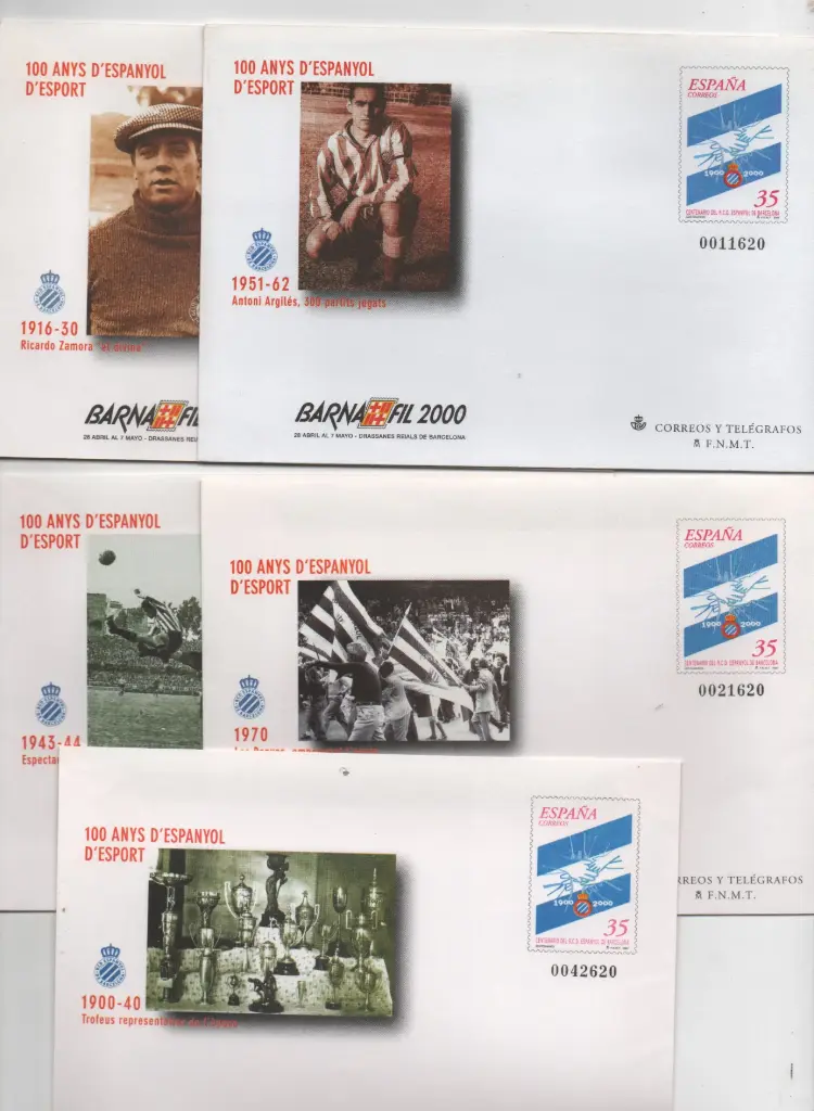 2000 Nº59 BARNAFIL'2000 (5 SOBRES)