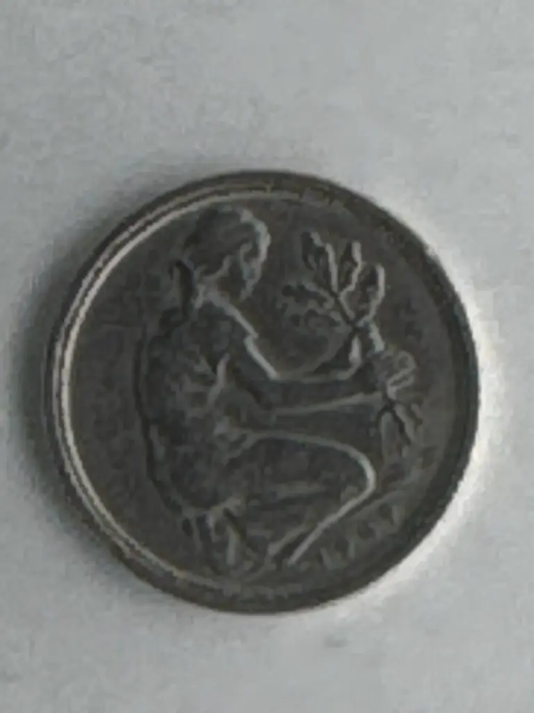 ALEMANIA DEL AÑO 1950 DE 0.50 MARCOS