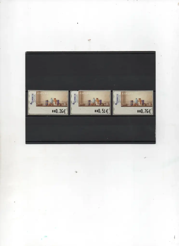 ETIQUETAS BODEGON DE FARMACIA 3 VALORES AÑO 2003