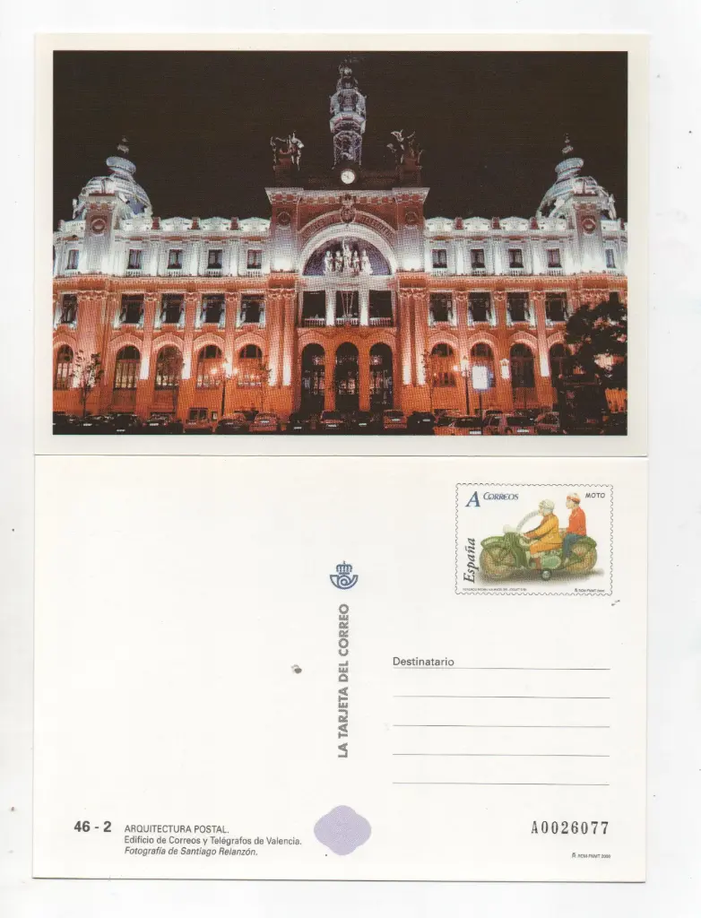 TARIFA A ARQUITECTURA POSTAL Nº84 AÑO 2006