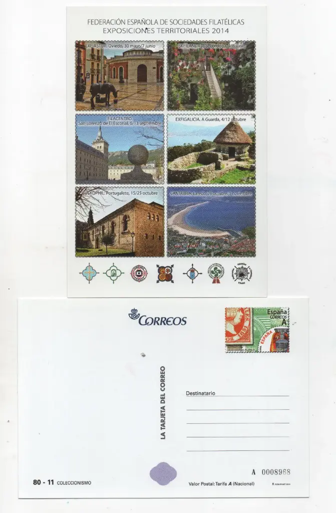 TARIFA A COLECCIONISMO Nº95 AÑO 2014