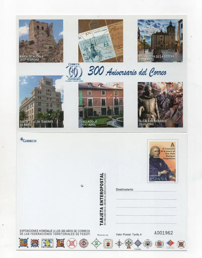 FESOFI 300 ANV.DE CORREOS Nº109 AÑO 2016