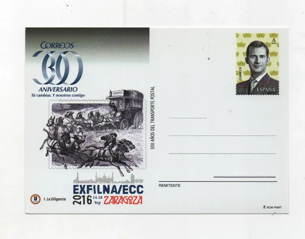 300 AÑOS DEL TRANSPORTE POSTAL Nº110 AÑO 2016