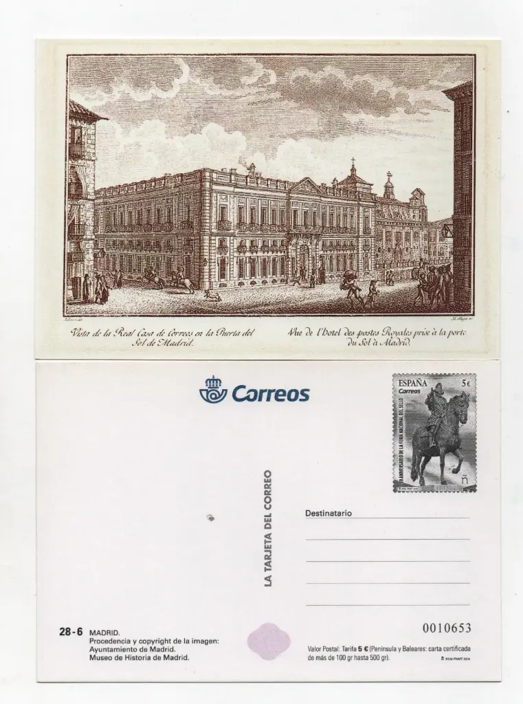 REAL CASA DE CORREOS Nº130 AÑO 2018