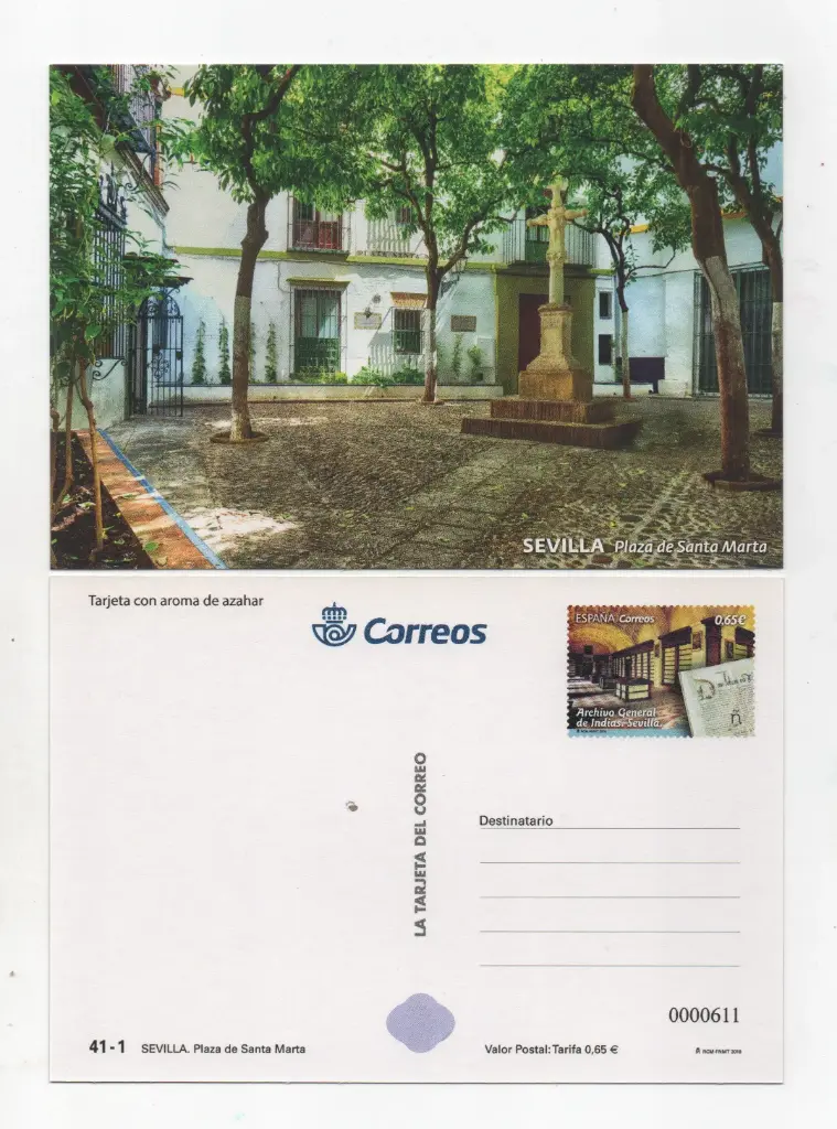 SEVILLA PLAZA DE SANTA MARTA Nº136 AÑO 2018