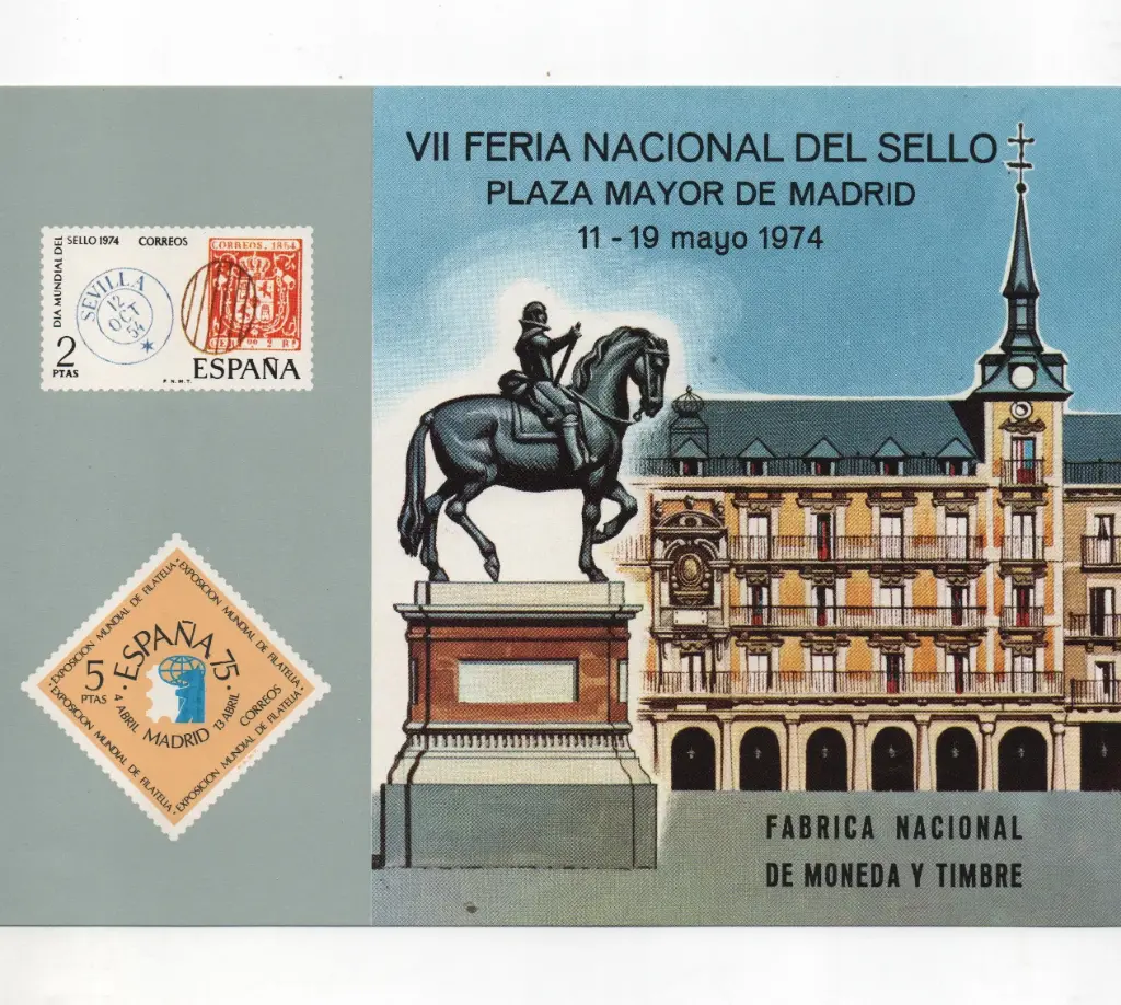 FERIA NACIONAL DEL SELLO Nº22 AÑO 1974