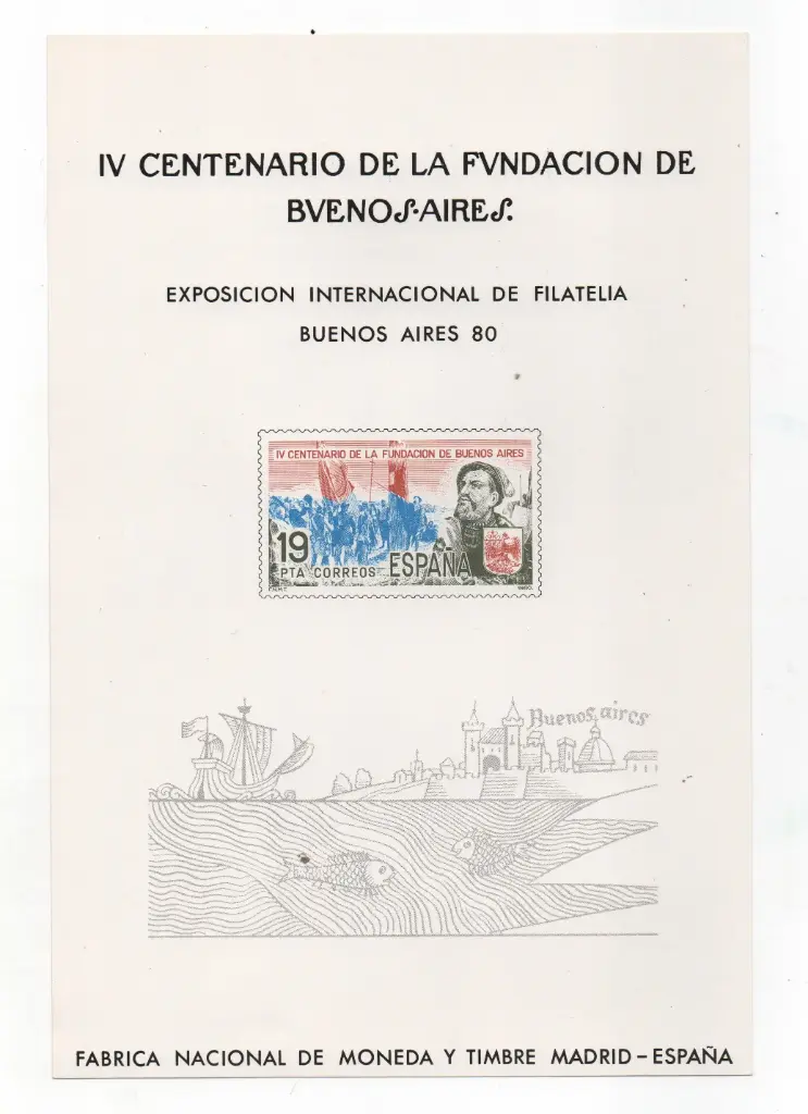 FILATELIA BUENOS AIRES'80 Nº92 AÑO 1980