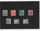 ANDORRA ESPAÑOLA AÑO 1948-53 Nº45,46,47,53,55,56,57 SUELTOS NUEVOS CON MARCA DE OXIDO