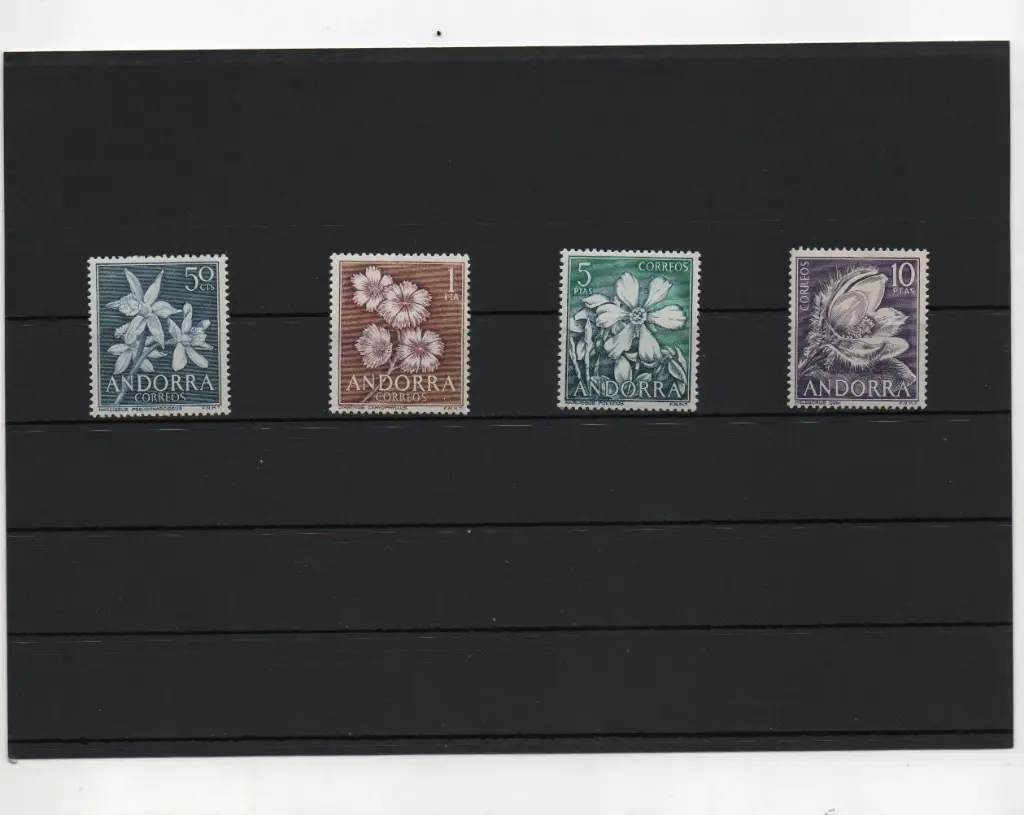 ANDORRA ESPAÑOLA AÑO 1966 Nº68/71 NUEVOS