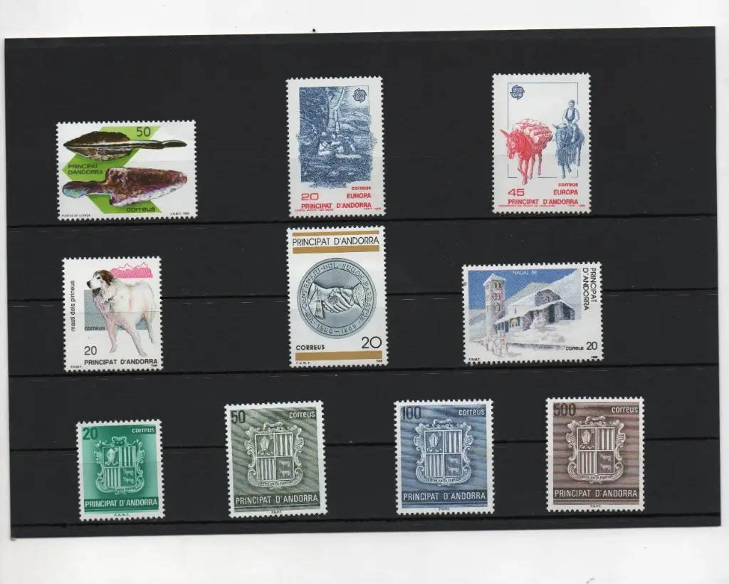 ANDORRA ESPAÑOLA AÑO 1988 COMPLETO NUEVOS