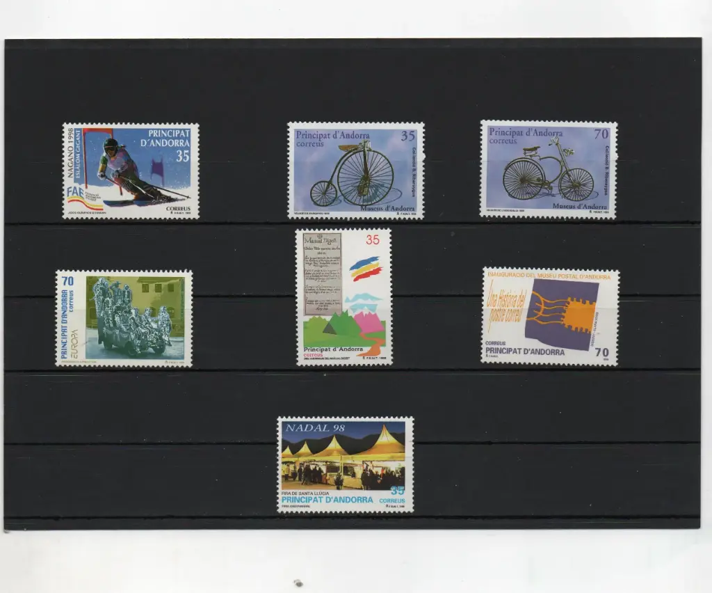 ANDORRA ESPAÑOLA AÑO 1998 COMPLETO NUEVOS