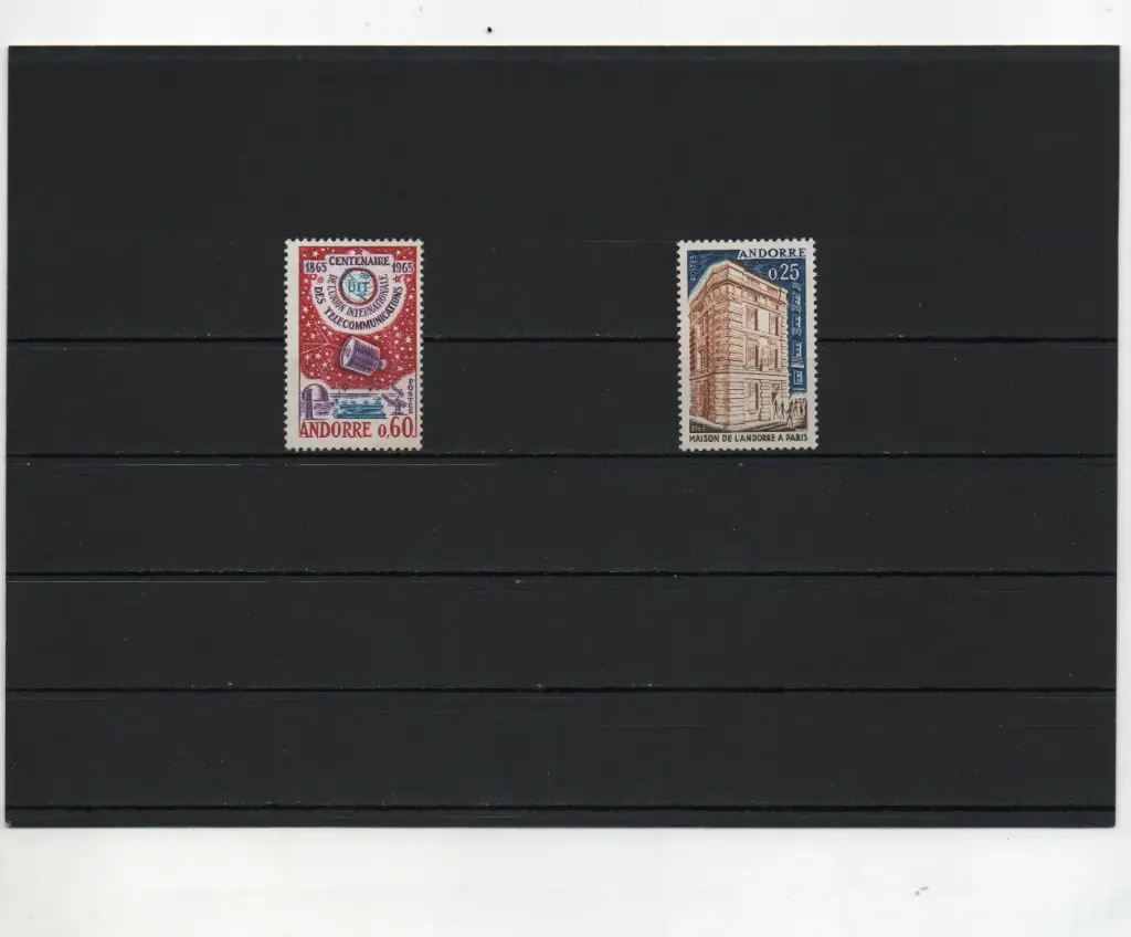 ANDORRA FRANCESA AÑO 1965 COMPLETO NUEVOS