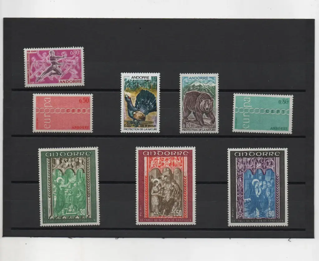 ANDORRA FRANCESA AÑO 1971 COMPLETO NUEVOS