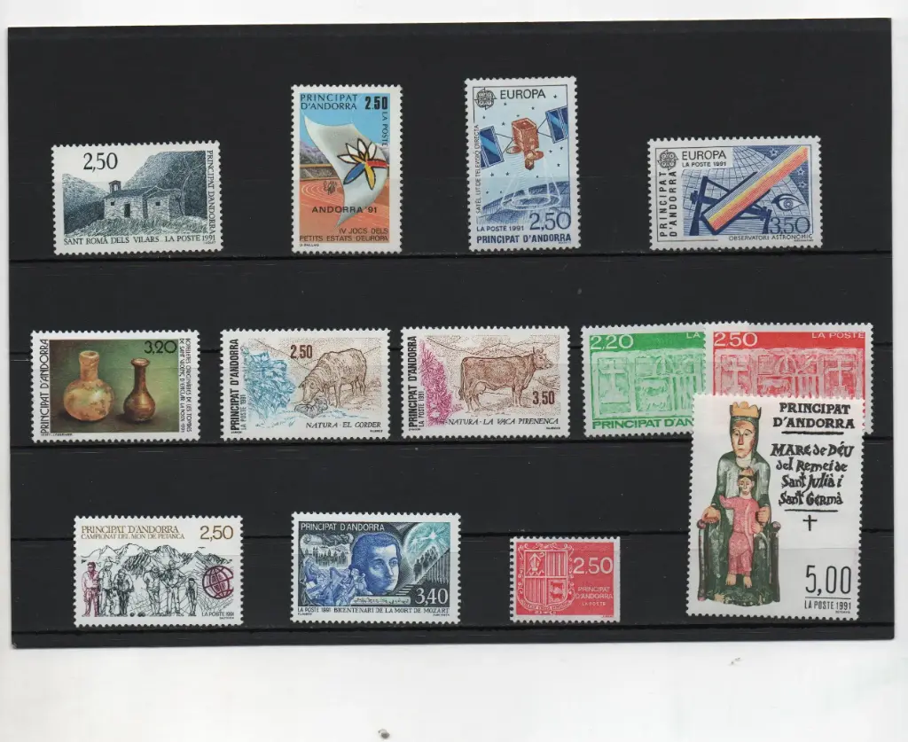 ANDORRA FRANCESA AÑO 1991 COMPLETO NUEVOS