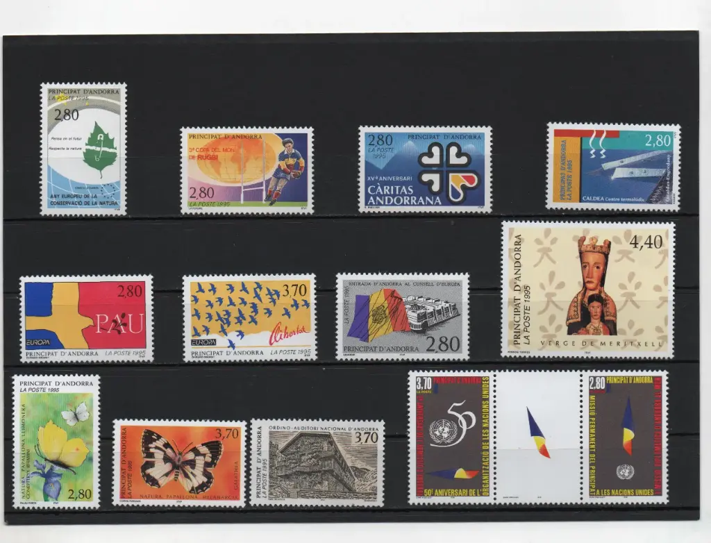 ANDORRA FRANCESA AÑO 1995 COMPLETO NUEVOS