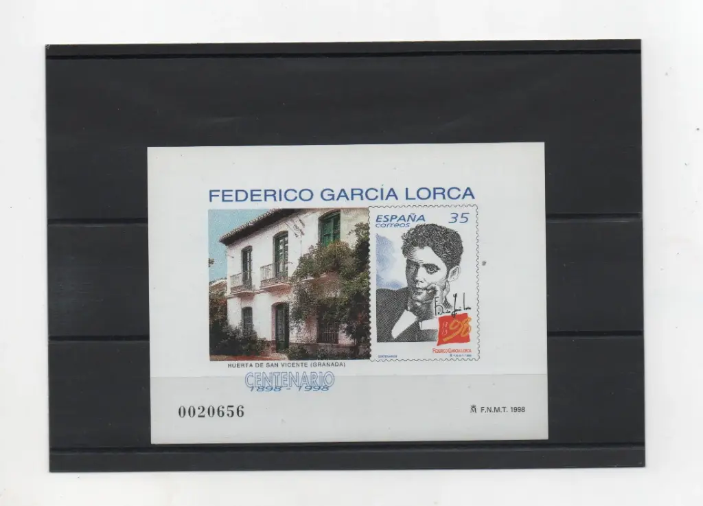 1998 FEDERICO GARCIA LORCA Nº65