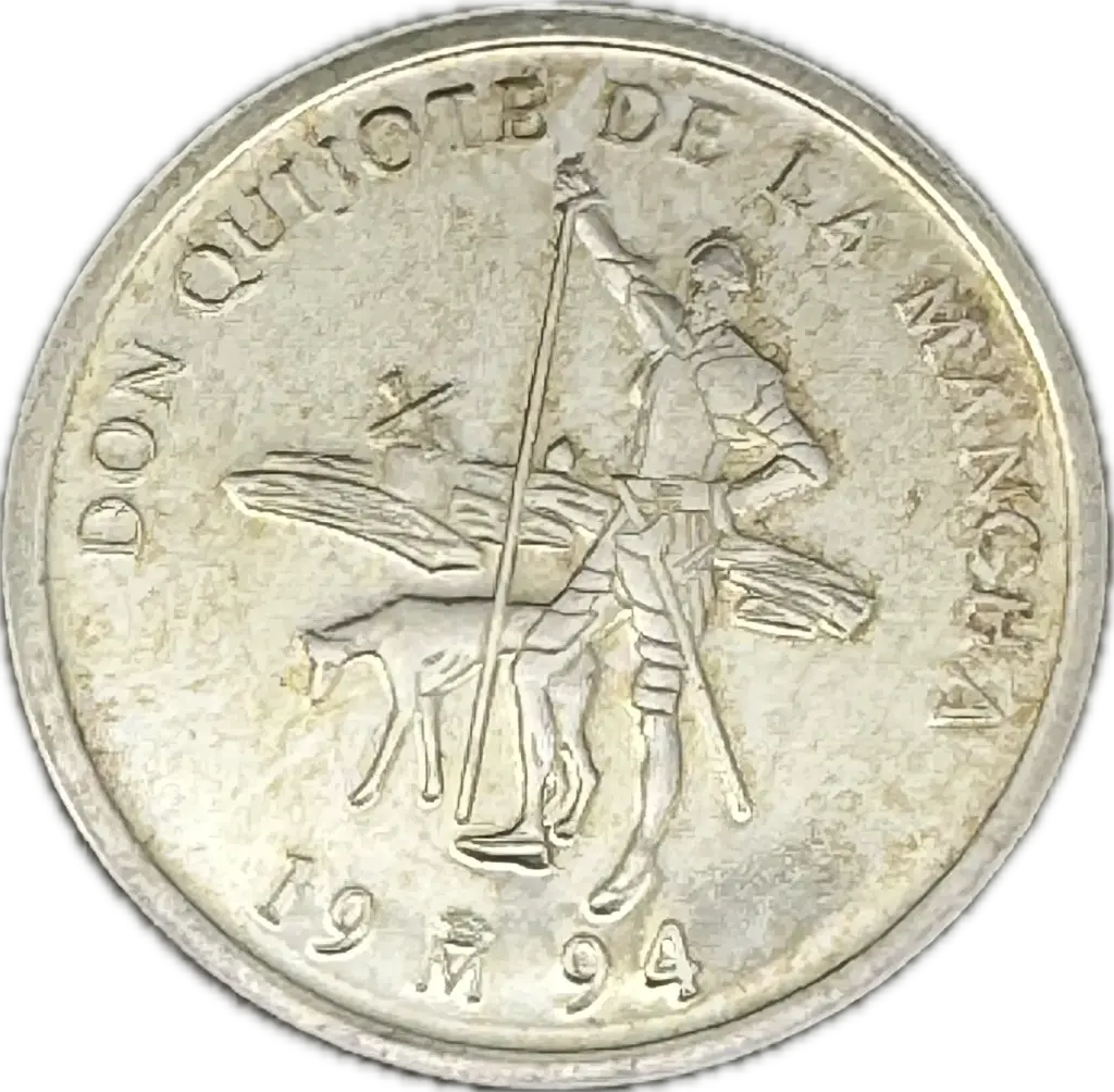 ESPAÑA DEL AÑO 1994 DE 1 ECU DON QUIJOTE