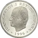 ESPAÑA DEL AÑO 1996 PARALIMPICOS DE 1000 PESETAS PROF