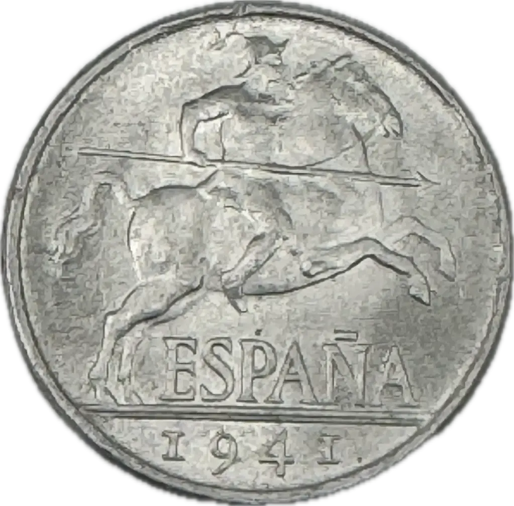 ESTADO ESPAÑOL (FRANCO) DEL AÑO 1941 DE 5 CENTIMOS