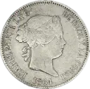 ESPAÑA ISABEL II DEL AÑO 1864 DE 10 REALES