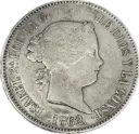 ESPAÑA ISABEL II DEL AÑO 1862 DE 10 REALES