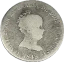 ESPAÑA ISABEL II DEL AÑO 1849 DE 4 REALES