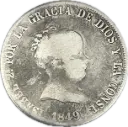 ESPAÑA ISABEL II DEL AÑO 1849 DE 4 REALES