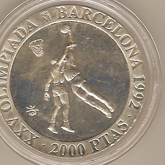 ESPAÑA DEL AÑO 2000 DE 2000 PESETAS