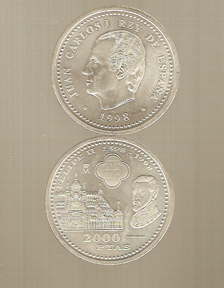 SPANIEN AUS DEM JAHR 1998 2000 PTAS