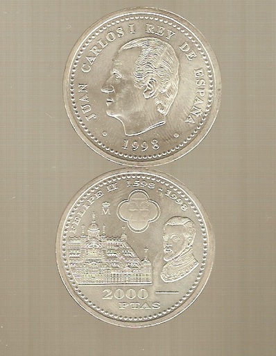 ESPAÑA DEL AÑO 1998 DE 2000 PTAS