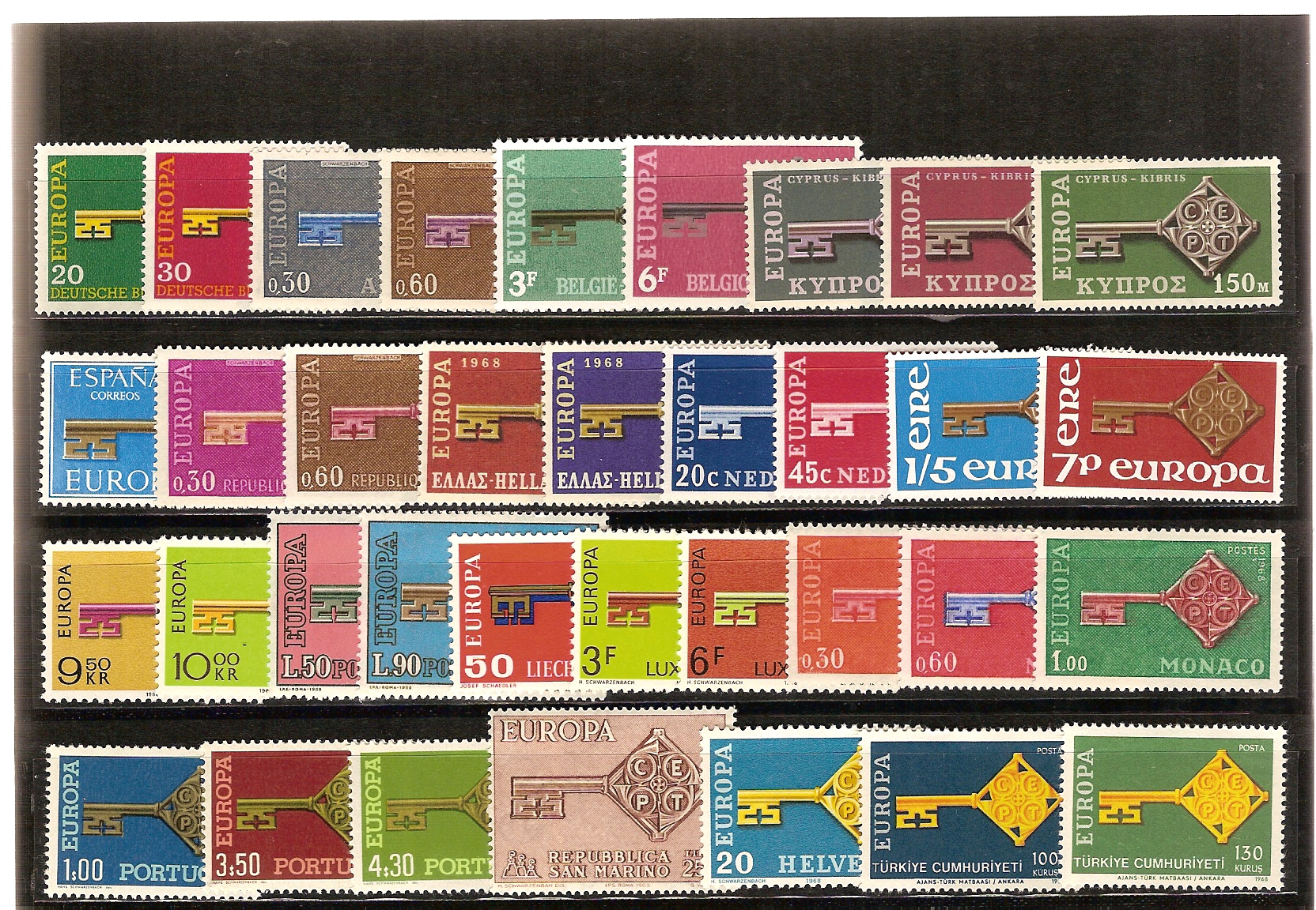 1968- LLAVE DORADA
