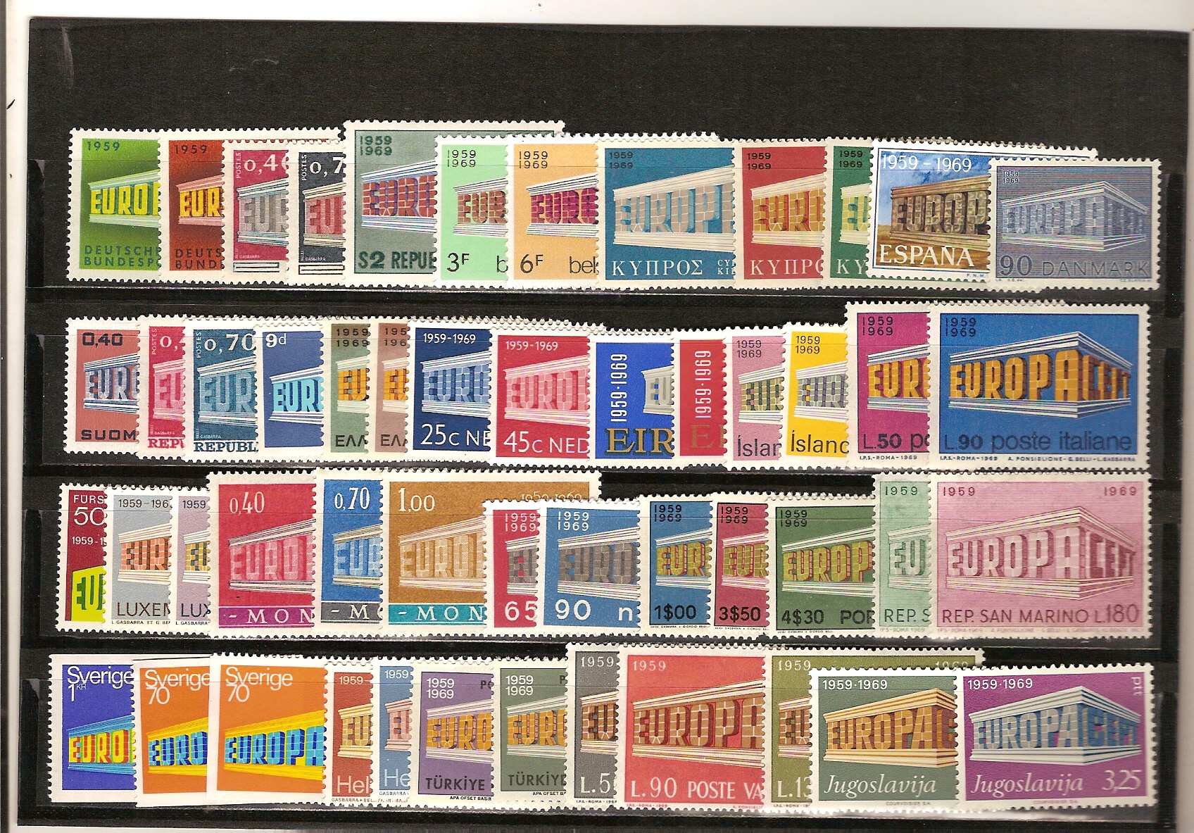 1969- 10. JAHRESTAG DER CEPT