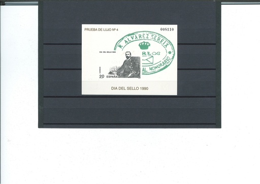 DIA DEL SELLO AÑO 1990. PRUEBA Nº20