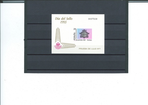 DIA DEL SELLO 1993. PRUEBA Nº 28