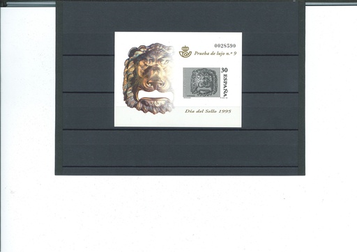 DIA DEL SELLO AÑO 1995. PRUEBA Nº 34
