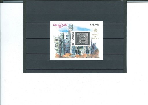 DIA DEL SELLO. AÑO 1997. PRUEBA Nº 62
