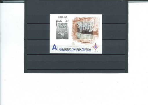 2000 EXPOSICION FILATELICA NACIONAL. EXFILNA. PRUEBA Nº 72