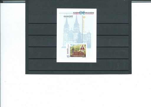 2001 CENTENARIO DE LA CONSAGRACIÓN DE LA BASILICA DE COVADNGA. PRUEBA Nº 74