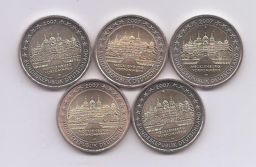 ALEMANIA DEL AÑO 2007 DE 2 EUROS CONMEMORATIVAS
