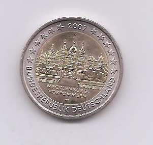 GERMANY 2007 2 EURO COMMEMORATIVE