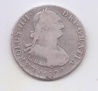ESPAÑA CARLOS IV DEL AÑO 1808 DE 2 REALES