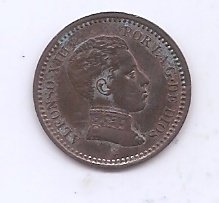 ALFONSO XIII 1905 *05 2 CENTIMOS