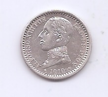 ALFONSO XIII DEL AÑO 1910 *0 DE 50 CENTIMOS
