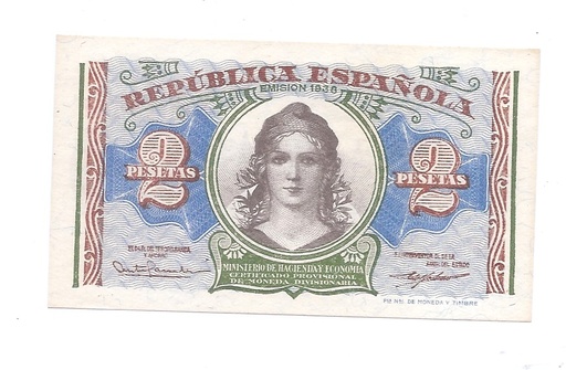 II REPBULICA AÑO 1938 DE 2 PTS