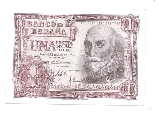 ESTADO ESPAÑOL AÑO 1953 DE 1 PTS