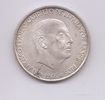 ESTADO ESPAÑOL(FRANCO) DEL AÑO 1966*66 DE 100 PESETAS