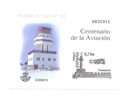 2003 CENTENARIO DE LA AVIACIÓN PRUEBA Nº 82
